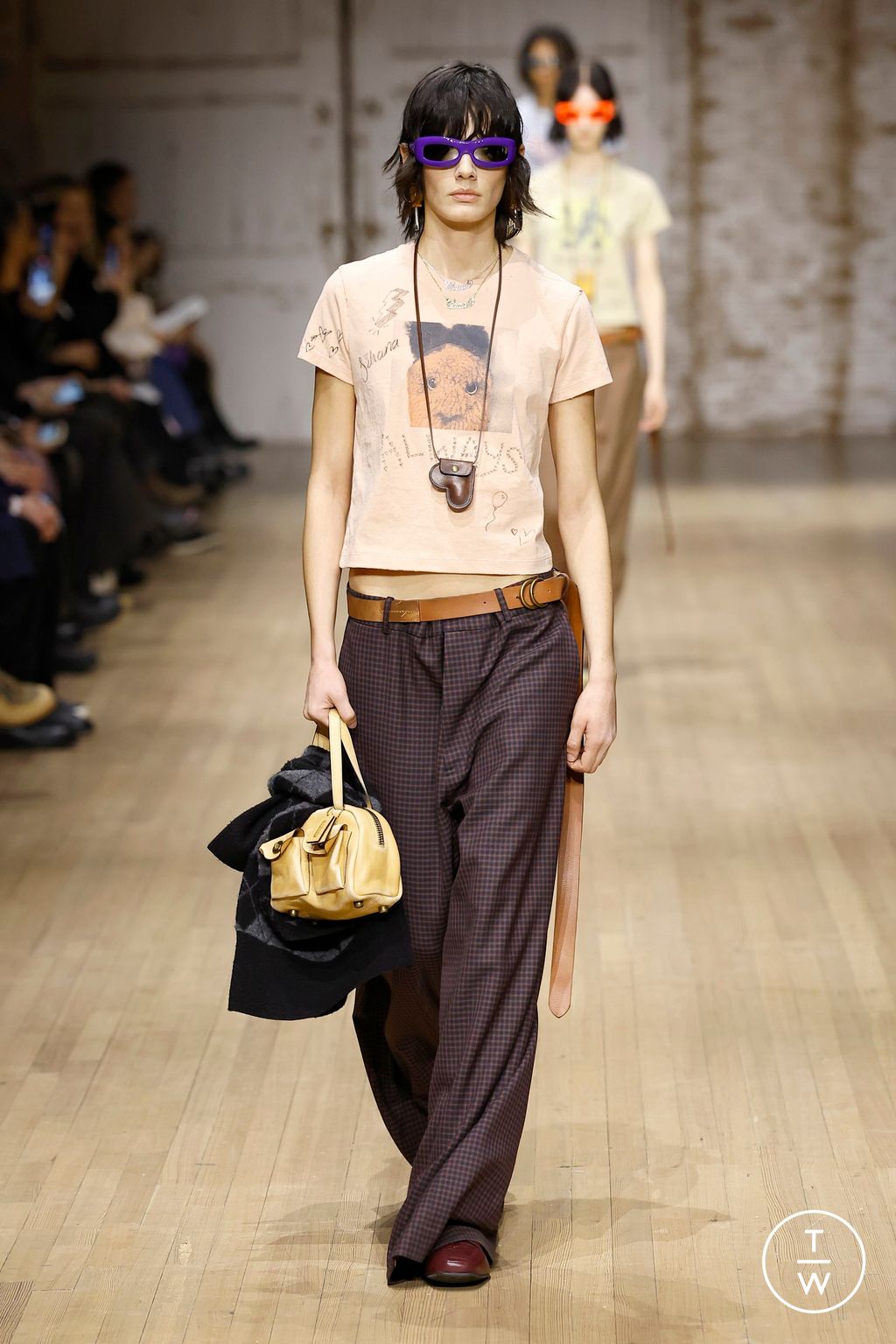 Fashion Week New York Fall/Winter 2025 look 9 from the Coach collection womenswear