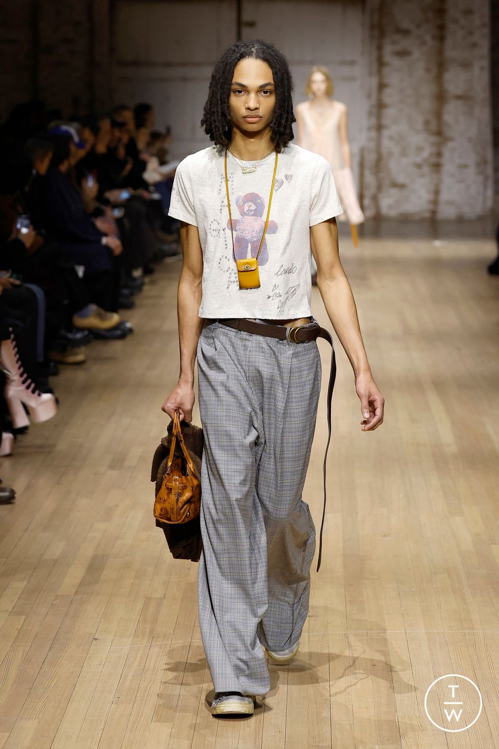Fashion Week New York Fall/Winter 2025 look 12 from the Coach collection 女装