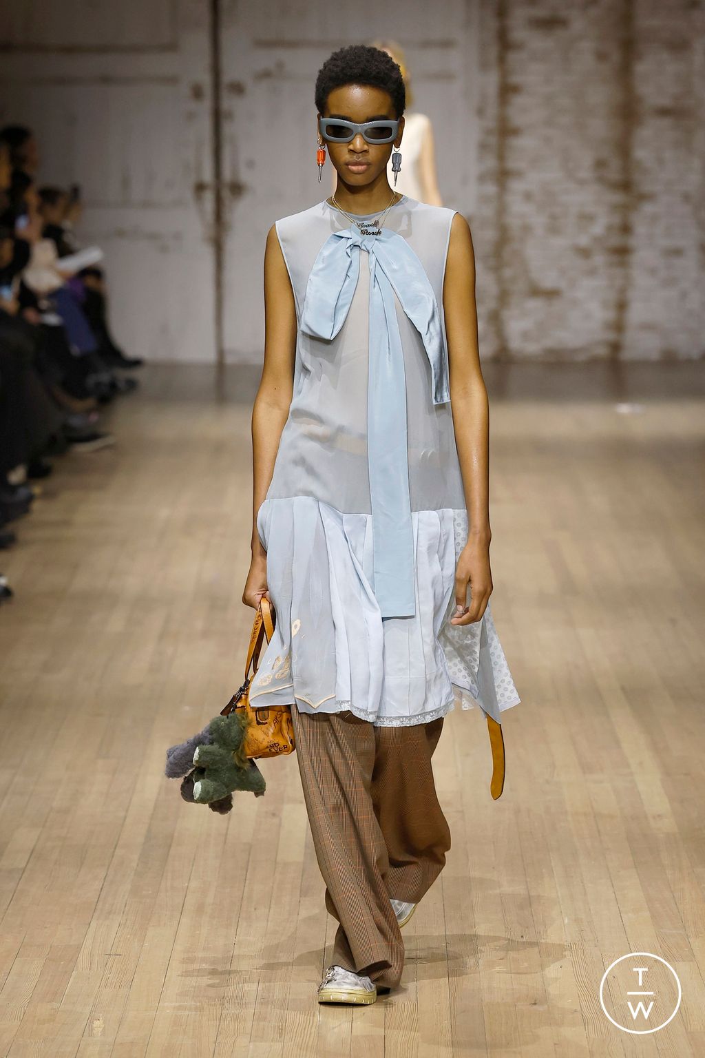 Fashion Week New York Fall/Winter 2025 look 14 from the Coach collection womenswear