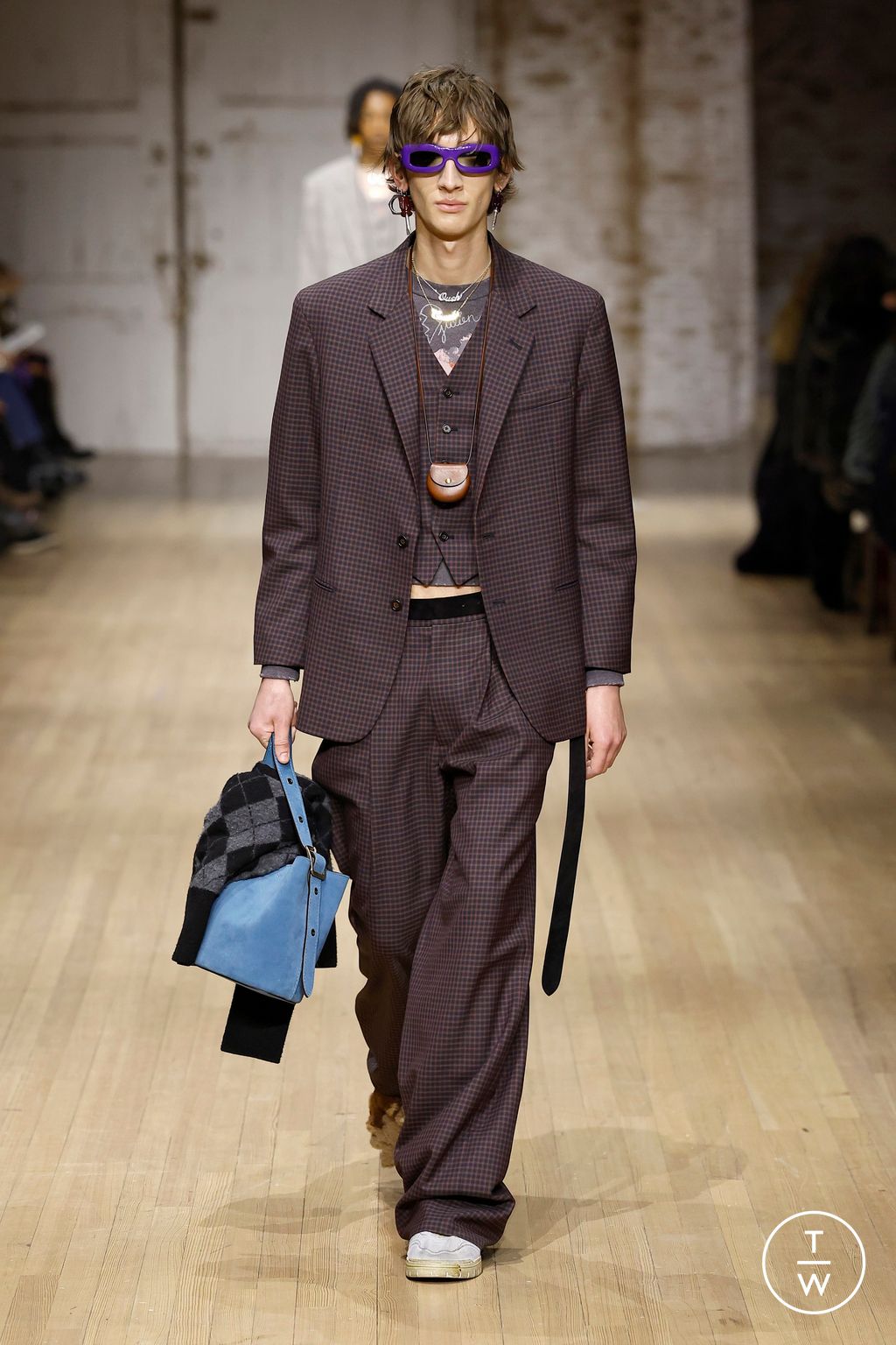 Fashion Week New York Fall/Winter 2025 look 17 from the Coach collection 女装