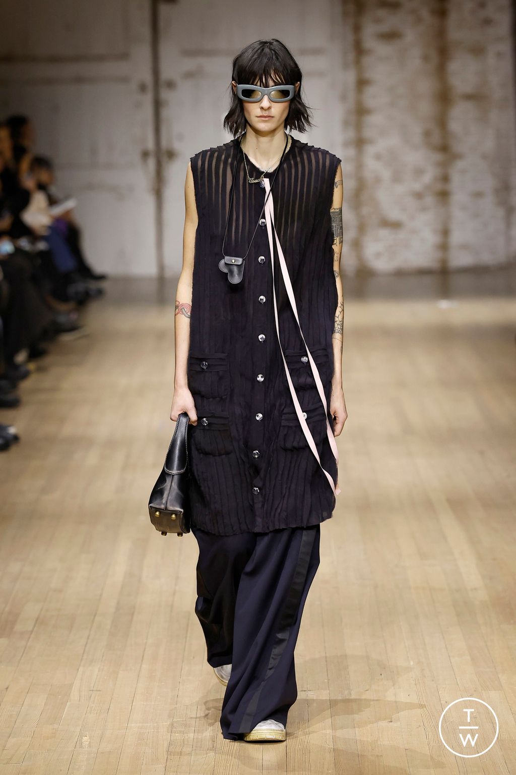 Fashion Week New York Fall/Winter 2025 look 21 from the Coach collection womenswear