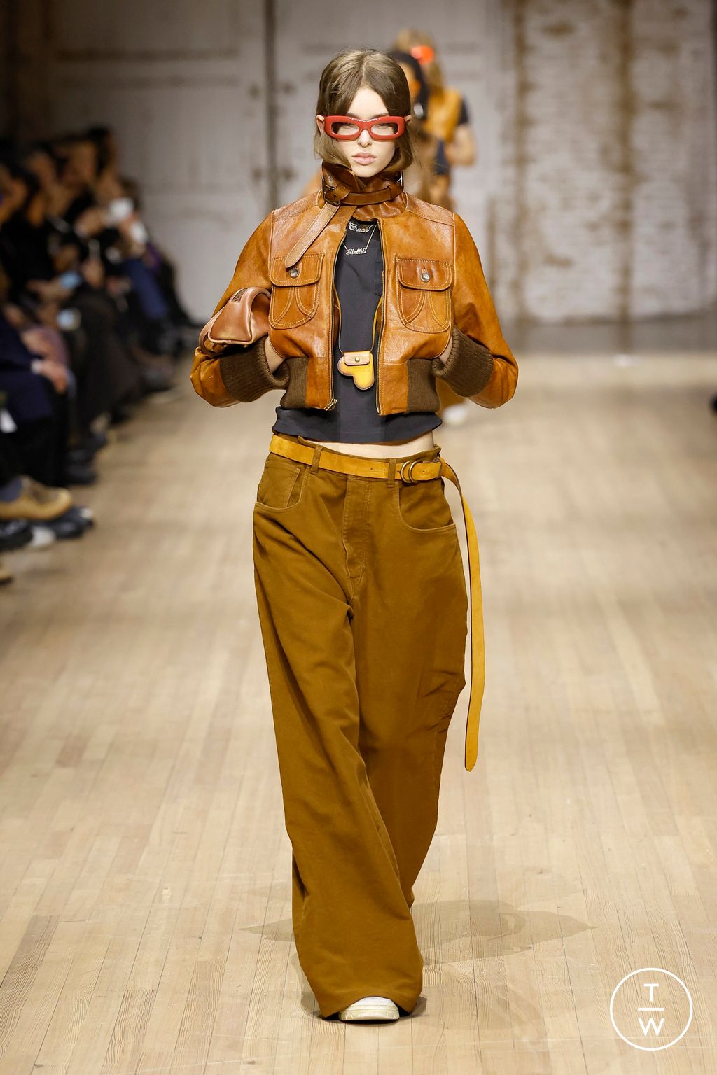 Fashion Week New York Fall/Winter 2025 look 32 from the Coach collection womenswear
