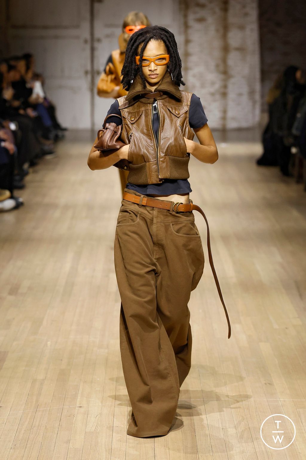 Fashion Week New York Fall/Winter 2025 look 33 from the Coach collection womenswear