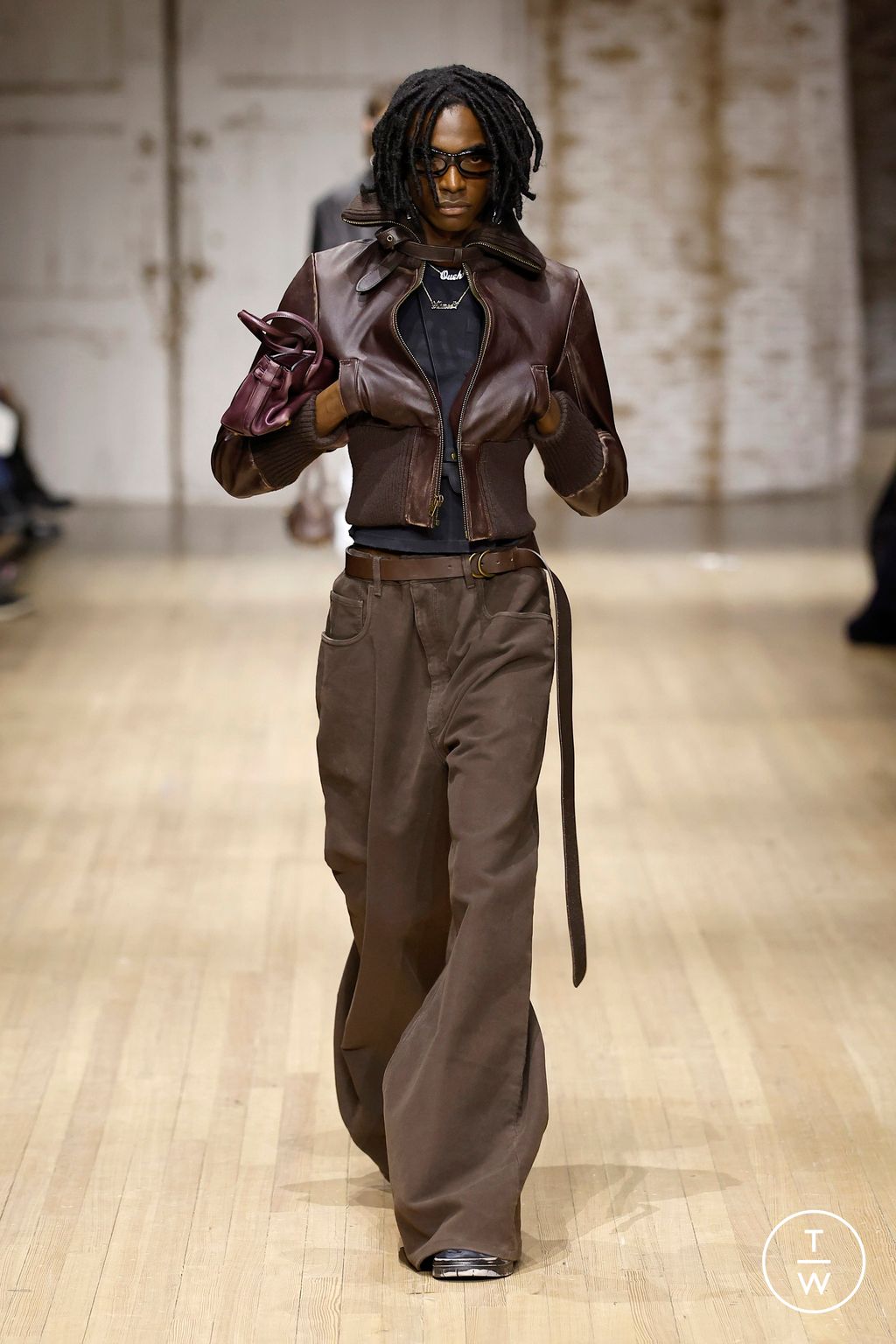 Fashion Week New York Fall/Winter 2025 look 37 from the Coach collection womenswear