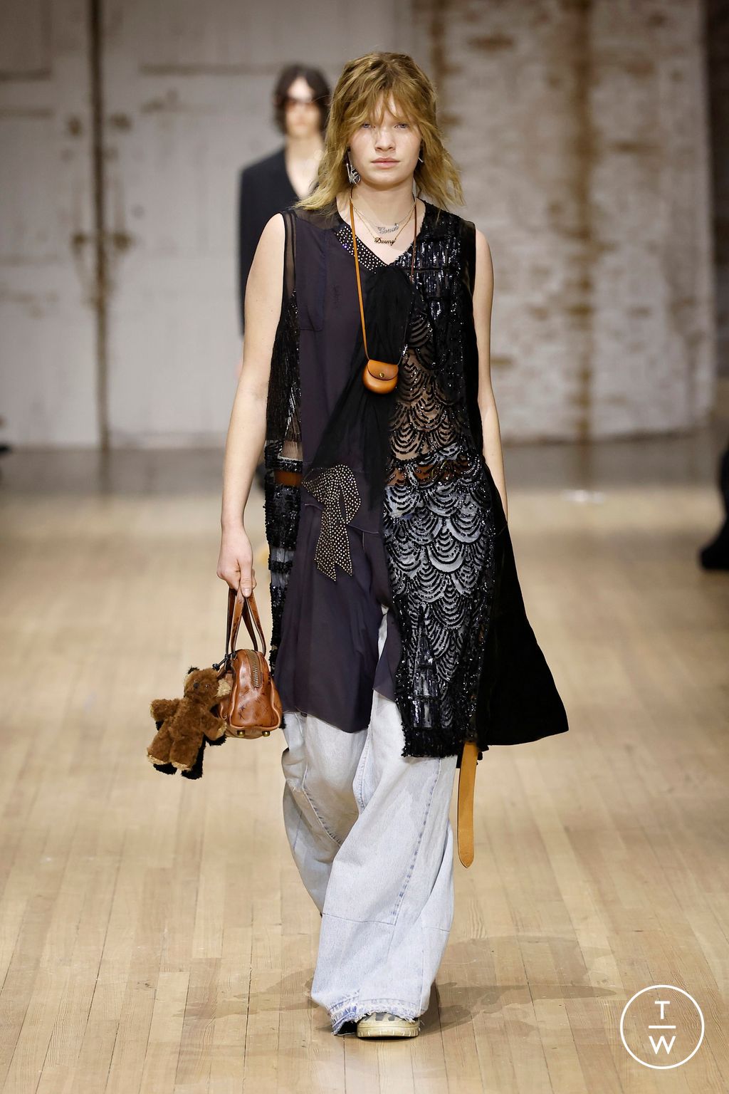 Fashion Week New York Fall/Winter 2025 look 42 from the Coach collection womenswear
