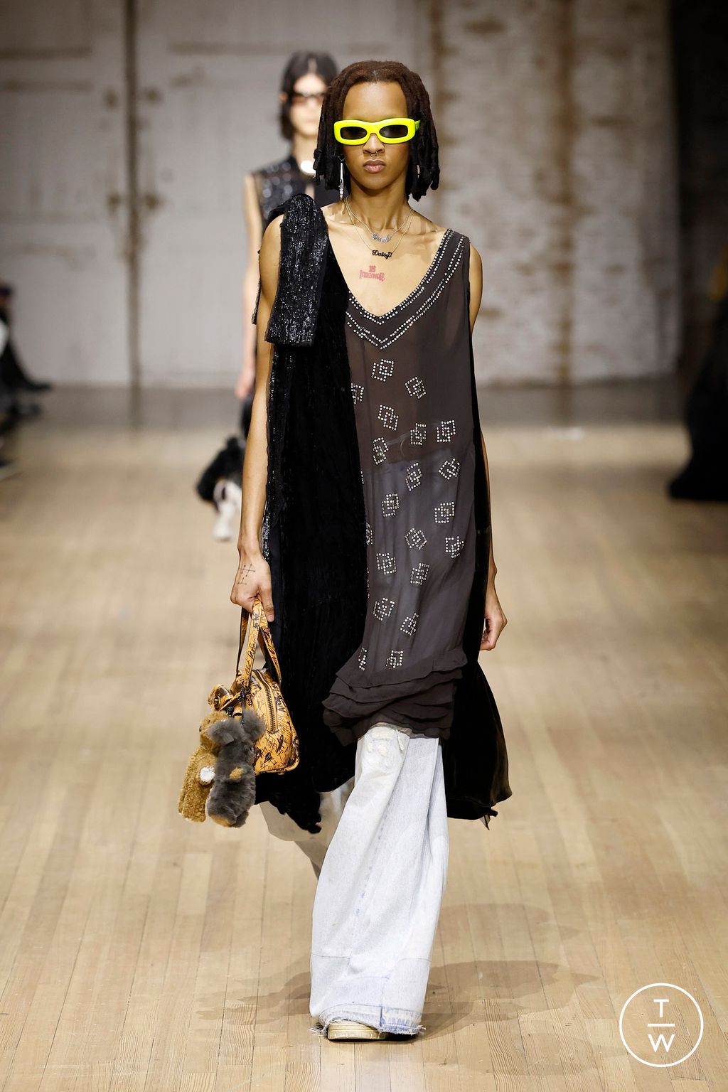 Fashion Week New York Fall/Winter 2025 look 44 from the Coach collection womenswear