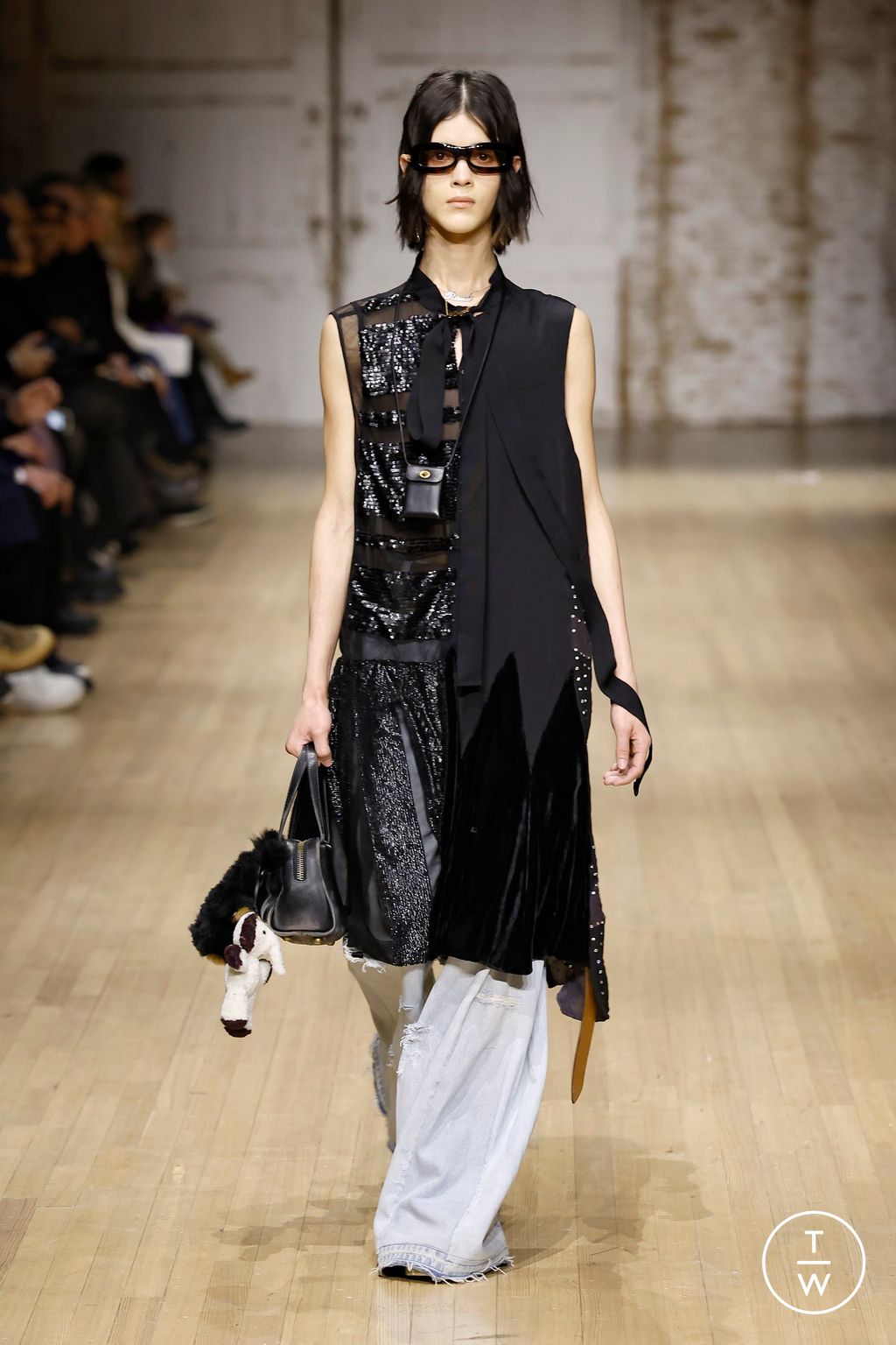 Fashion Week New York Fall/Winter 2025 look 45 from the Coach collection womenswear
