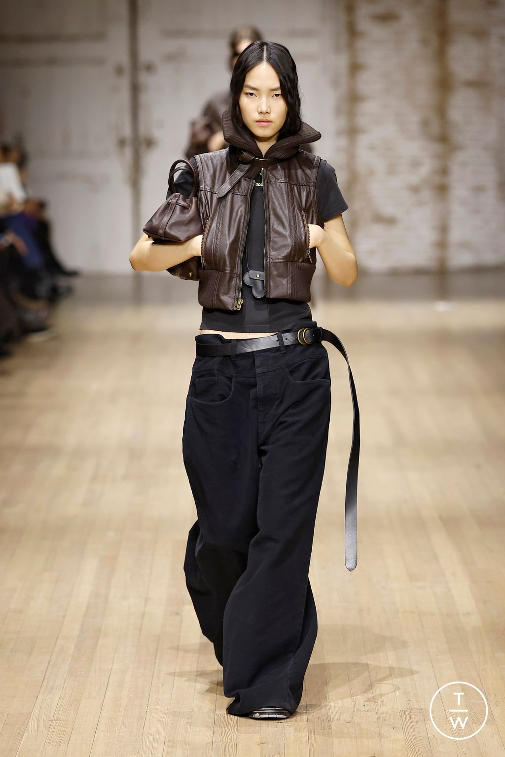 Fashion Week New York Fall/Winter 2025 look 30 from the Coach collection womenswear