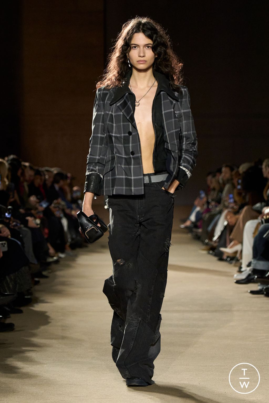 Fashion Week New York Fall/Winter 2026 look 4 from the Coach collection womenswear