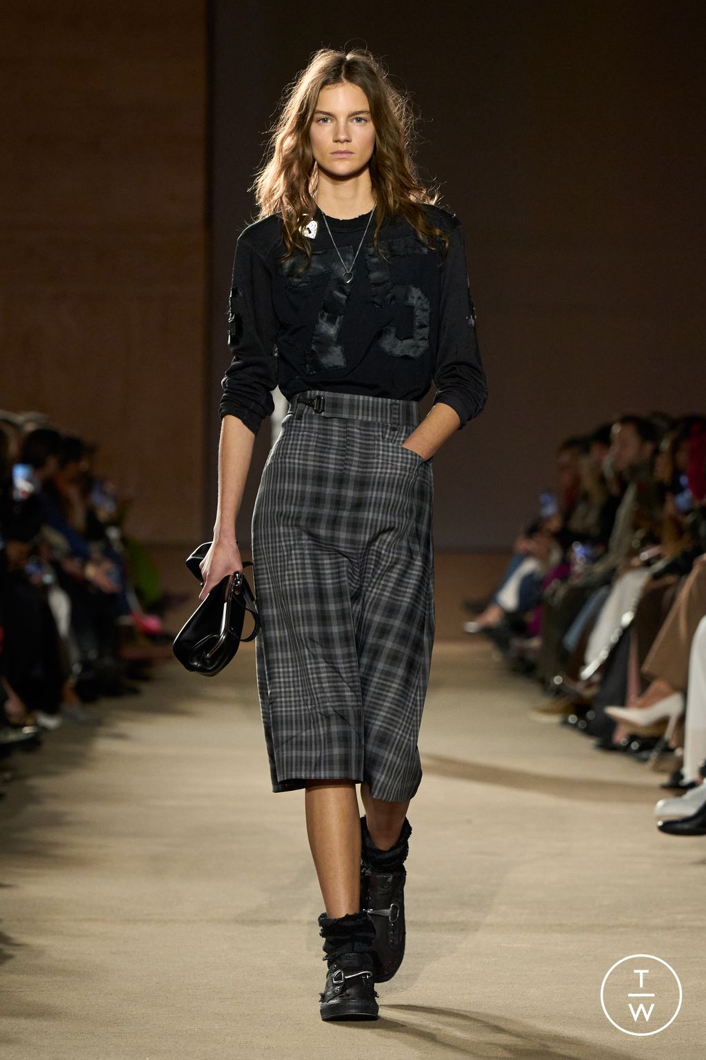 Fashion Week New York Fall/Winter 2026 look 6 from the Coach collection womenswear