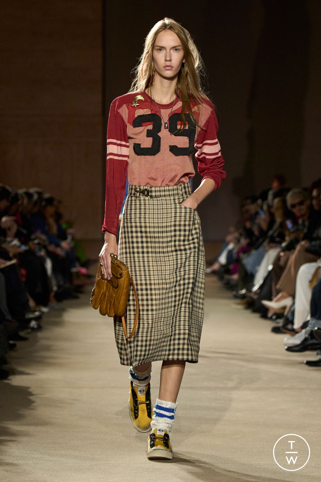 Fashion Week New York Fall/Winter 2026 look 13 from the Coach collection 女装