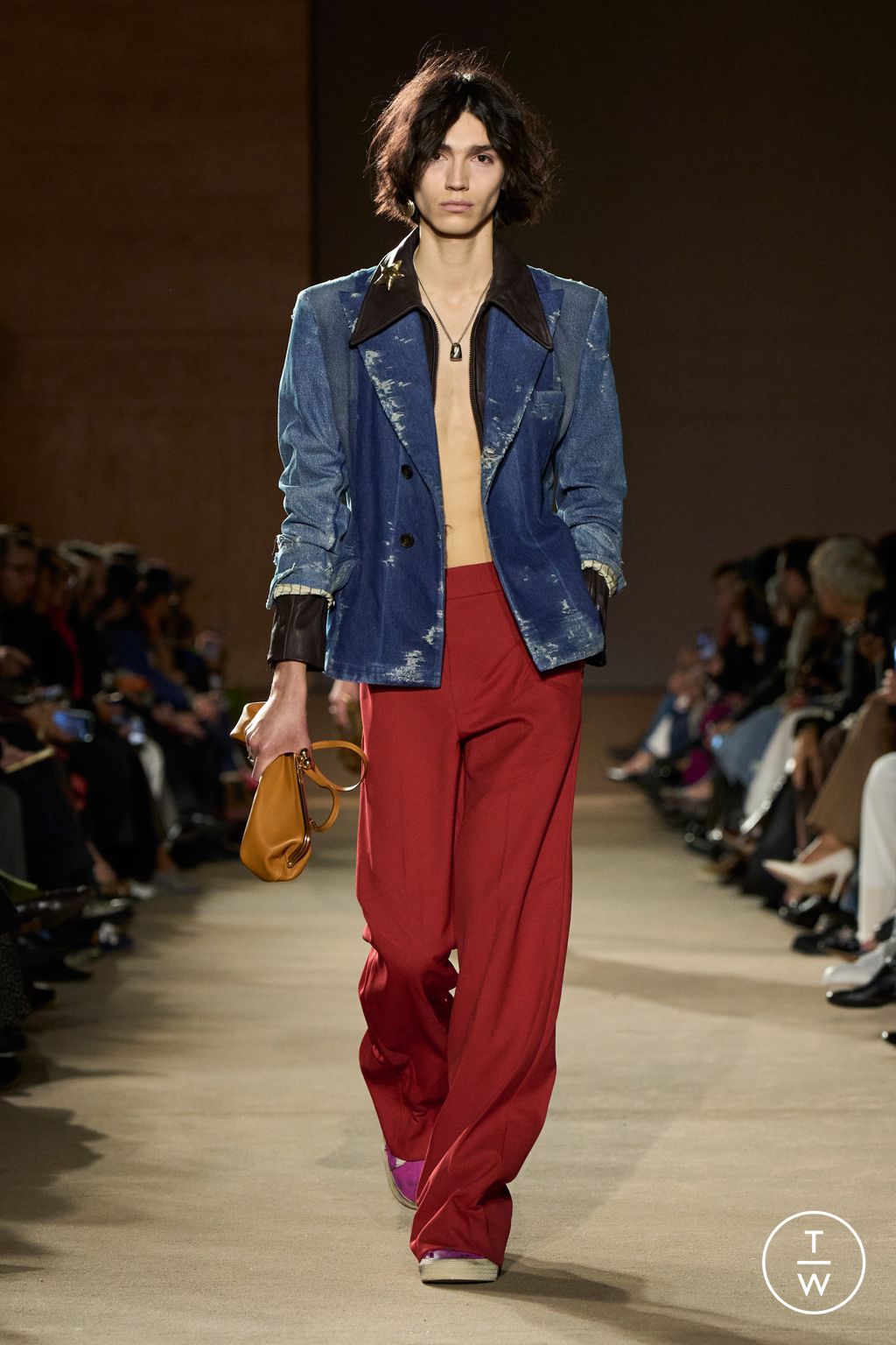 Fashion Week New York Fall/Winter 2026 look 16 from the Coach collection womenswear