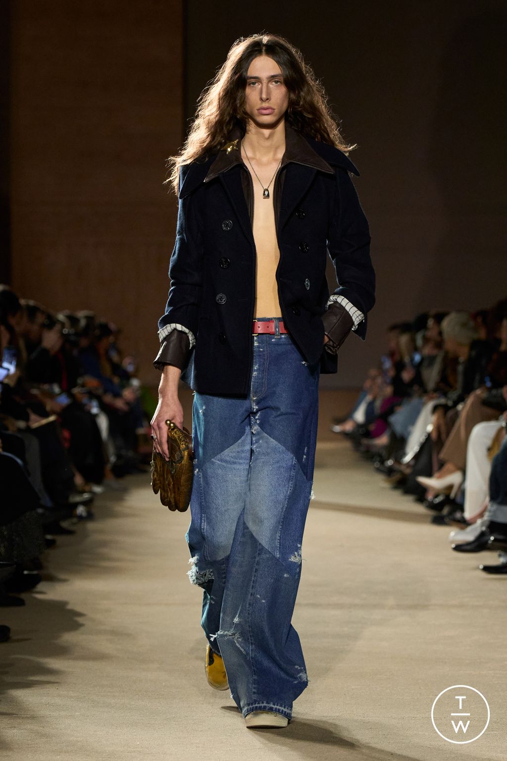 Fashion Week New York Fall/Winter 2026 look 17 from the Coach collection womenswear