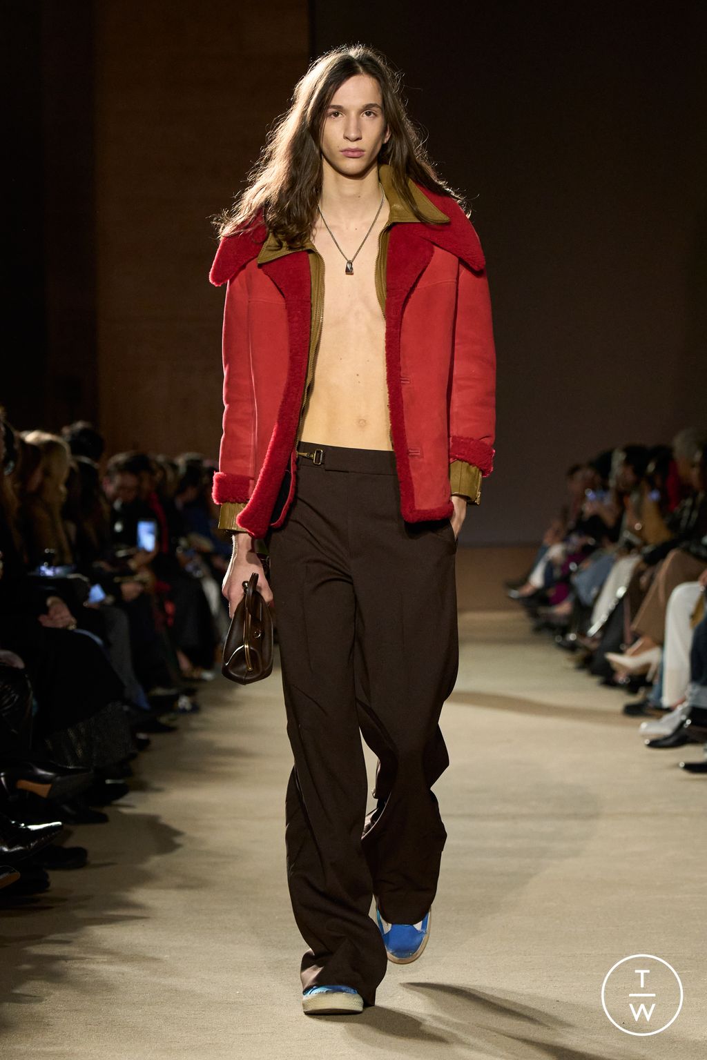 Fashion Week New York Fall/Winter 2026 look 39 from the Coach collection womenswear