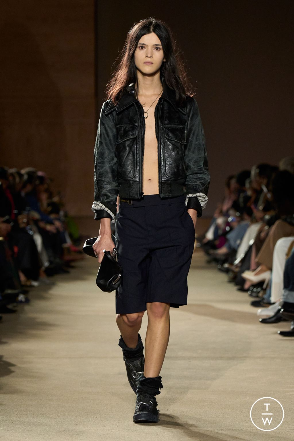 Fashion Week New York Fall/Winter 2026 look 42 from the Coach collection womenswear