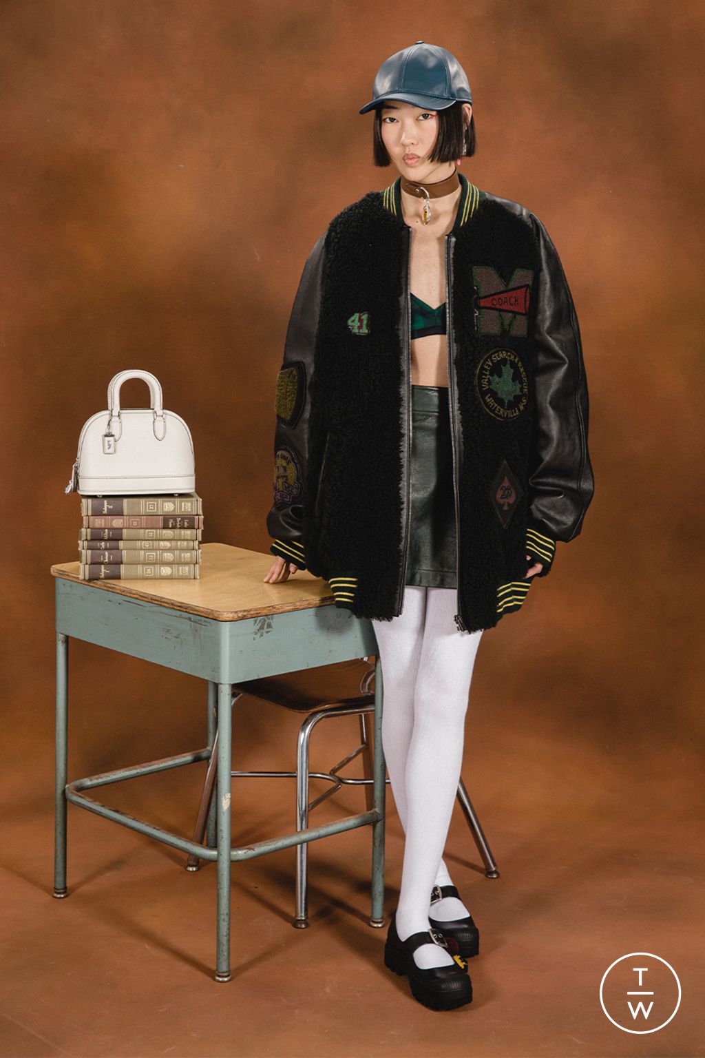 Fashion Week New York Resort 2023 look 5 from the Coach collection 女装