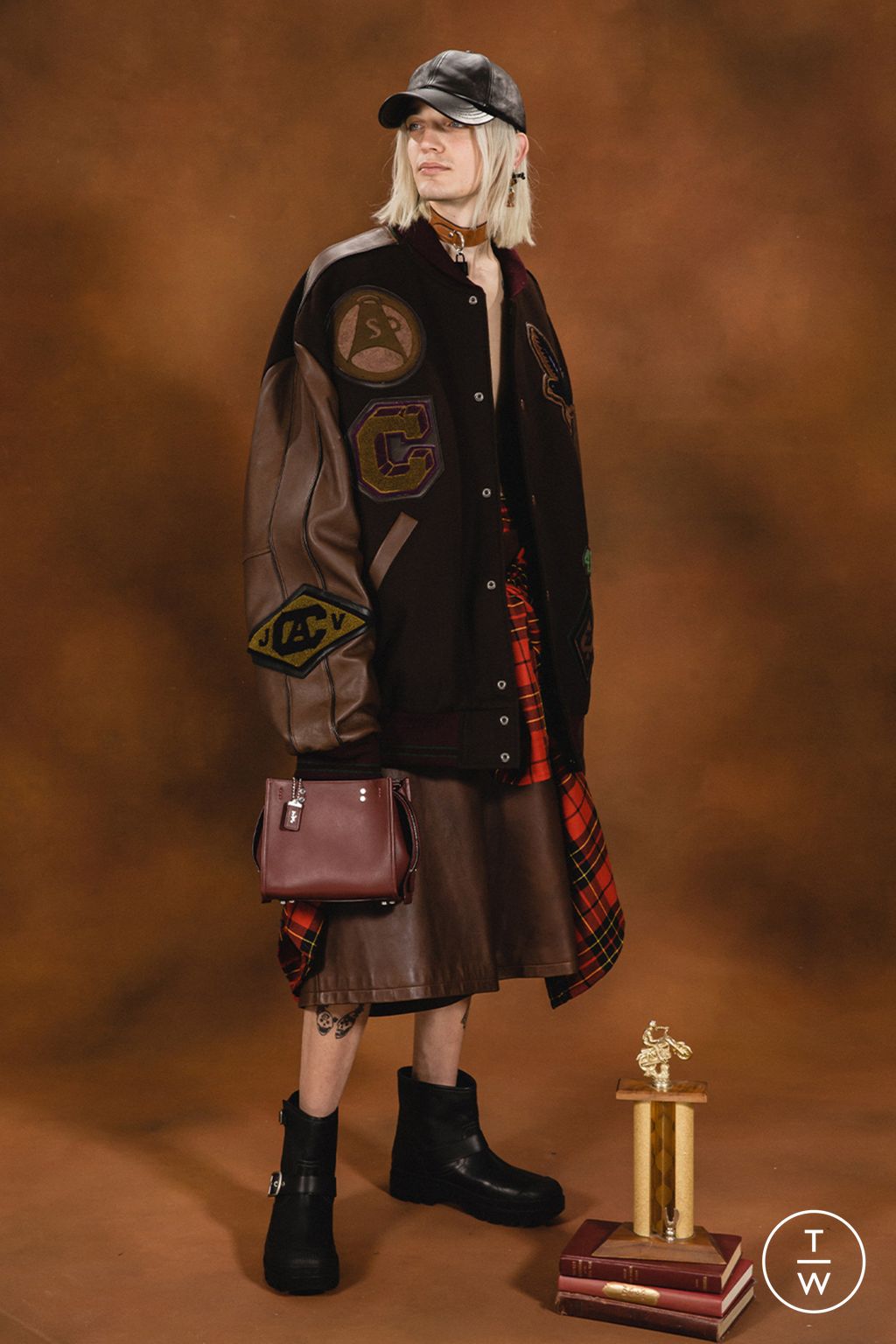 Fashion Week New York Resort 2023 look 8 from the Coach collection womenswear