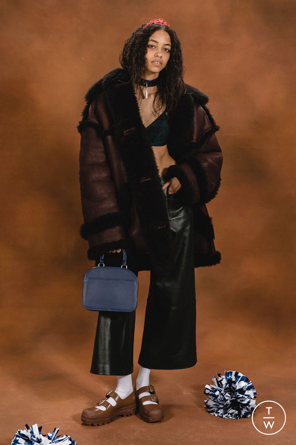 Fashion Week New York Resort 2023 look 16 from the Coach collection womenswear