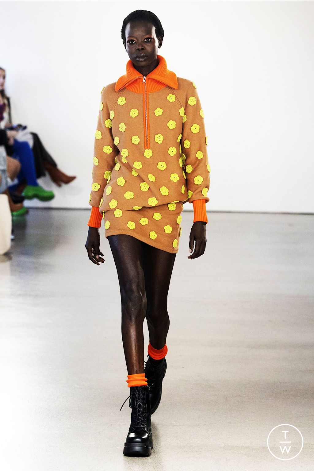 Fashion Week New York Fall/Winter 2023 look 1 from the Colin Locascio collection womenswear