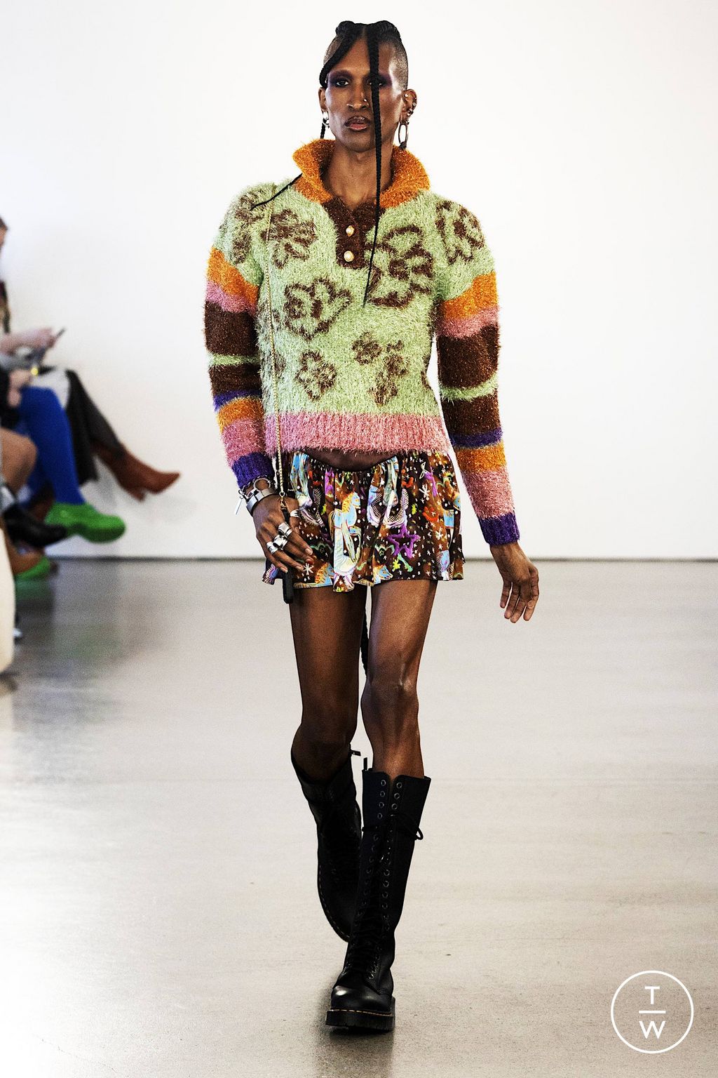 Fashion Week New York Fall/Winter 2023 look 6 de la collection Colin Locascio womenswear