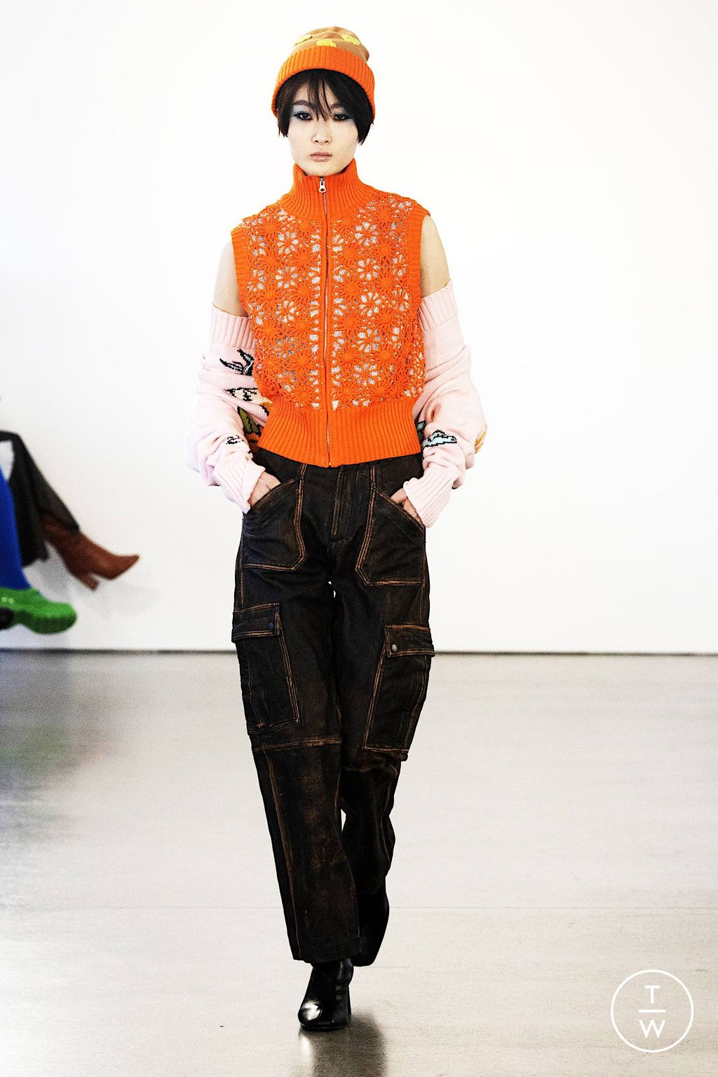 Fashion Week New York Fall/Winter 2023 look 8 from the Colin Locascio collection womenswear