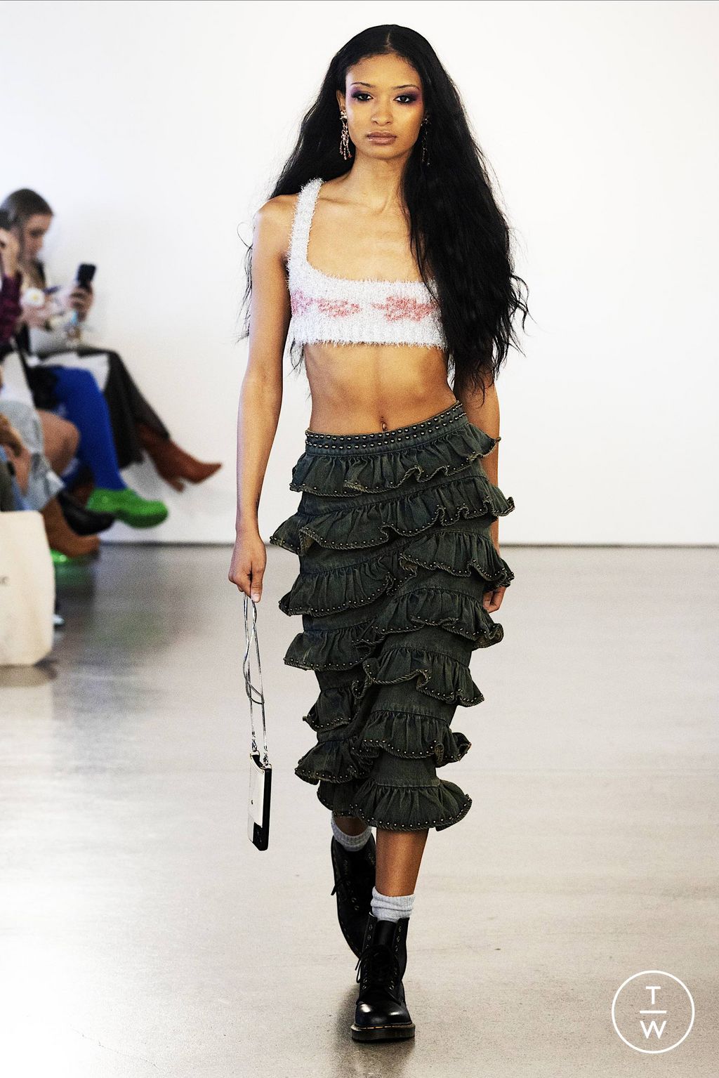 Fashion Week New York Fall/Winter 2023 look 9 de la collection Colin Locascio womenswear