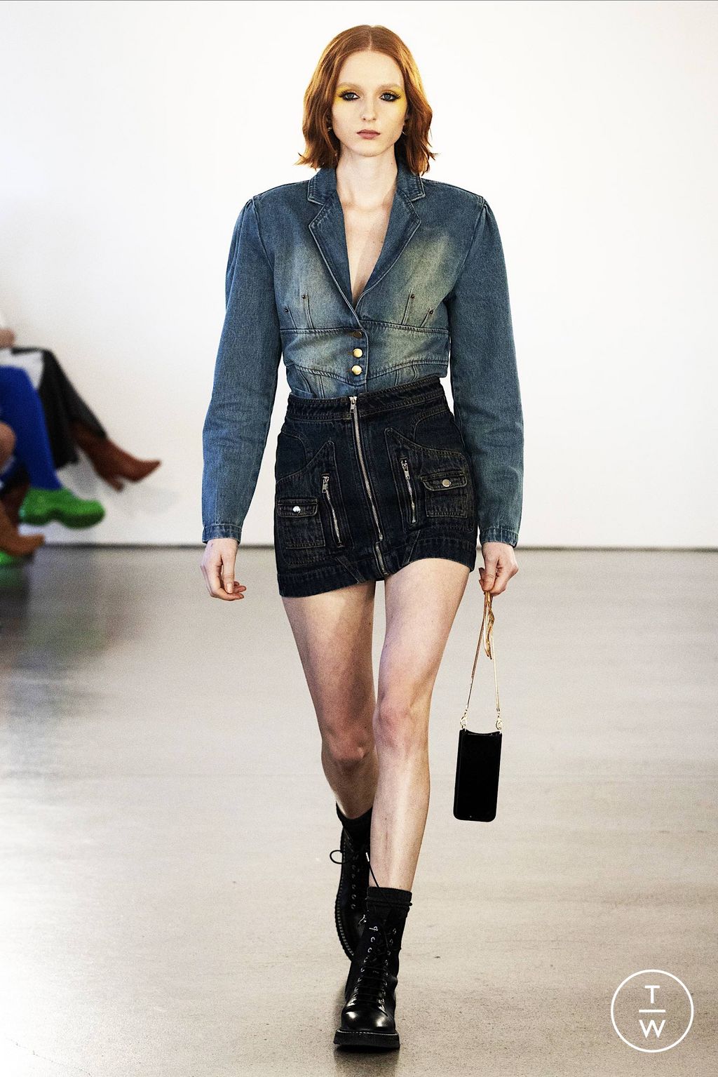 Fashion Week New York Fall/Winter 2023 look 13 from the Colin Locascio collection womenswear
