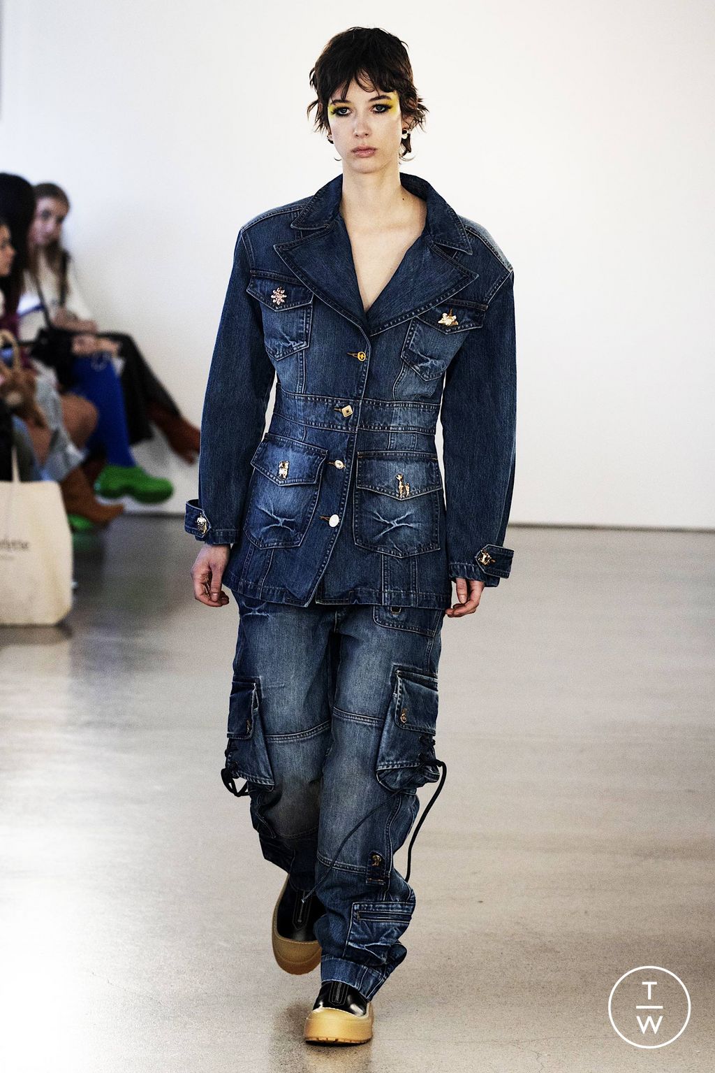 Fashion Week New York Fall/Winter 2023 look 15 from the Colin Locascio collection womenswear