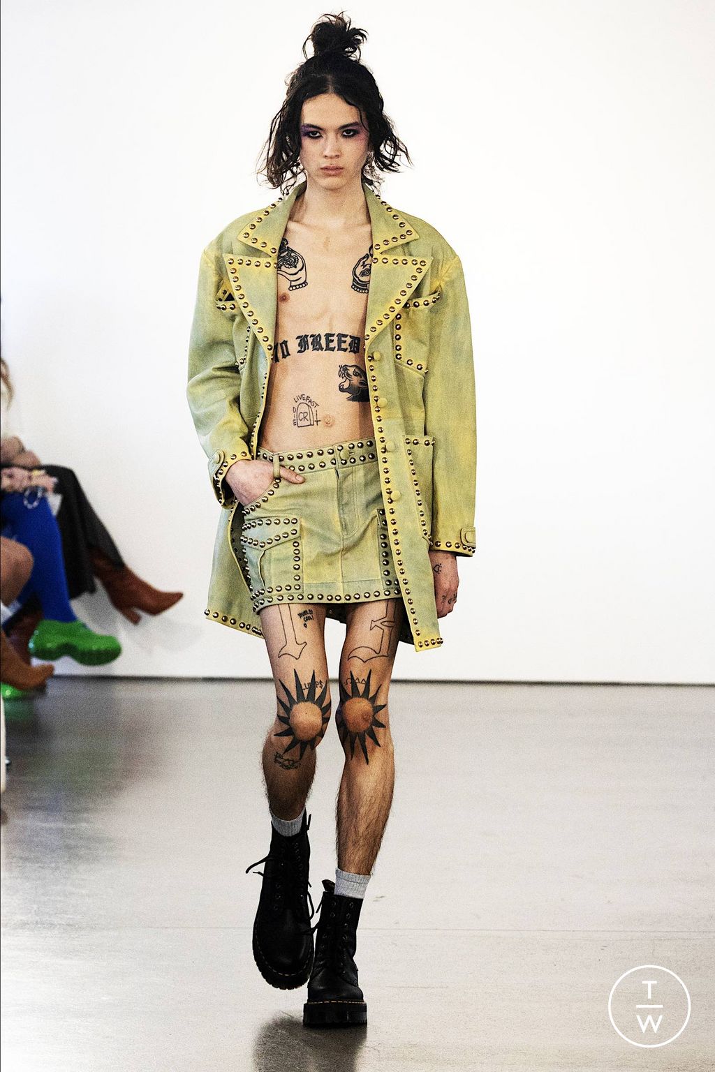 Fashion Week New York Fall/Winter 2023 look 17 de la collection Colin Locascio womenswear