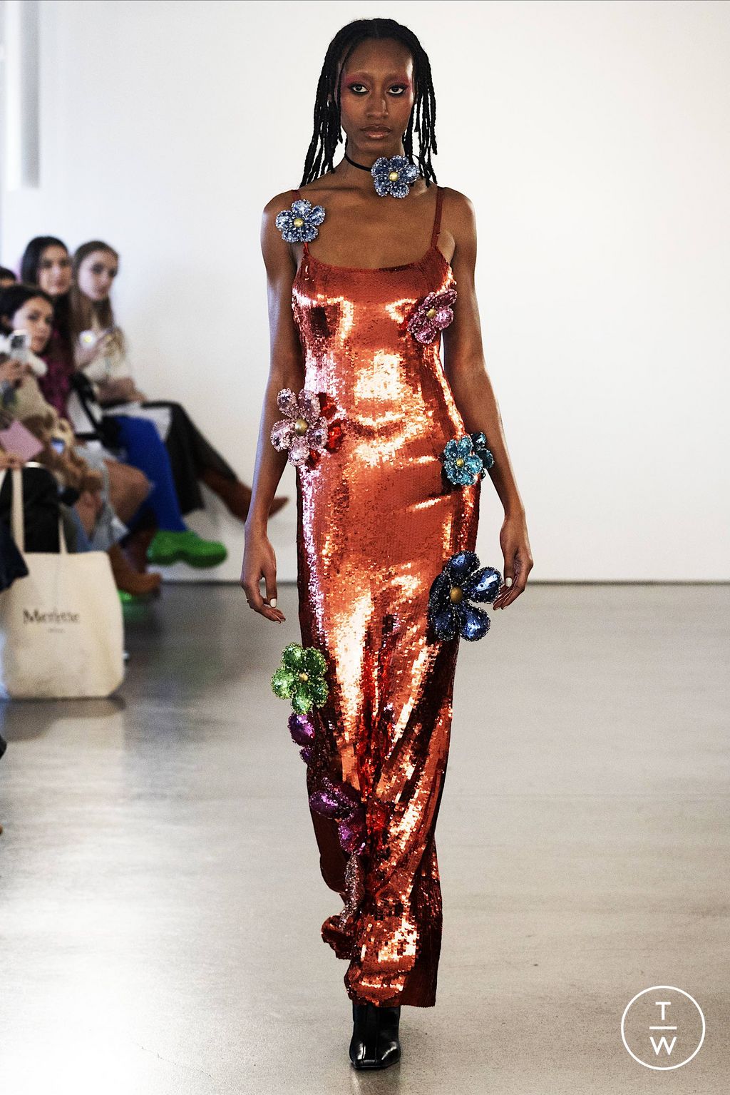 Fashion Week New York Fall/Winter 2023 look 20 de la collection Colin Locascio womenswear