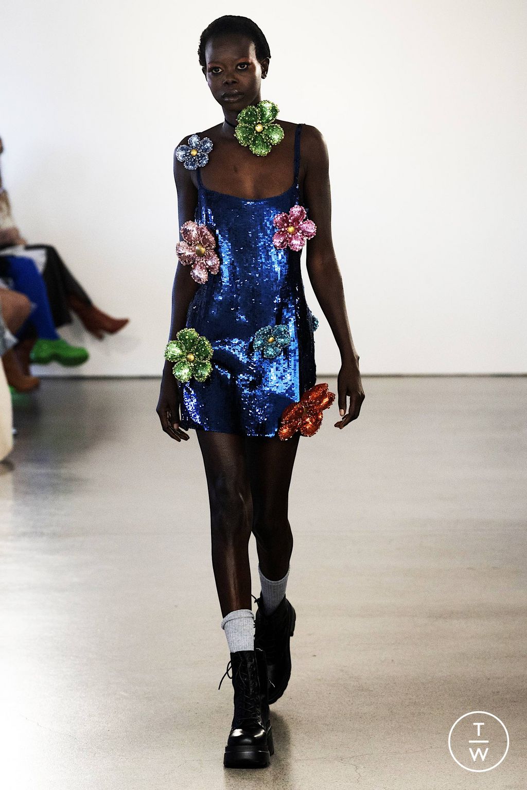 Fashion Week New York Fall/Winter 2023 look 21 de la collection Colin Locascio womenswear