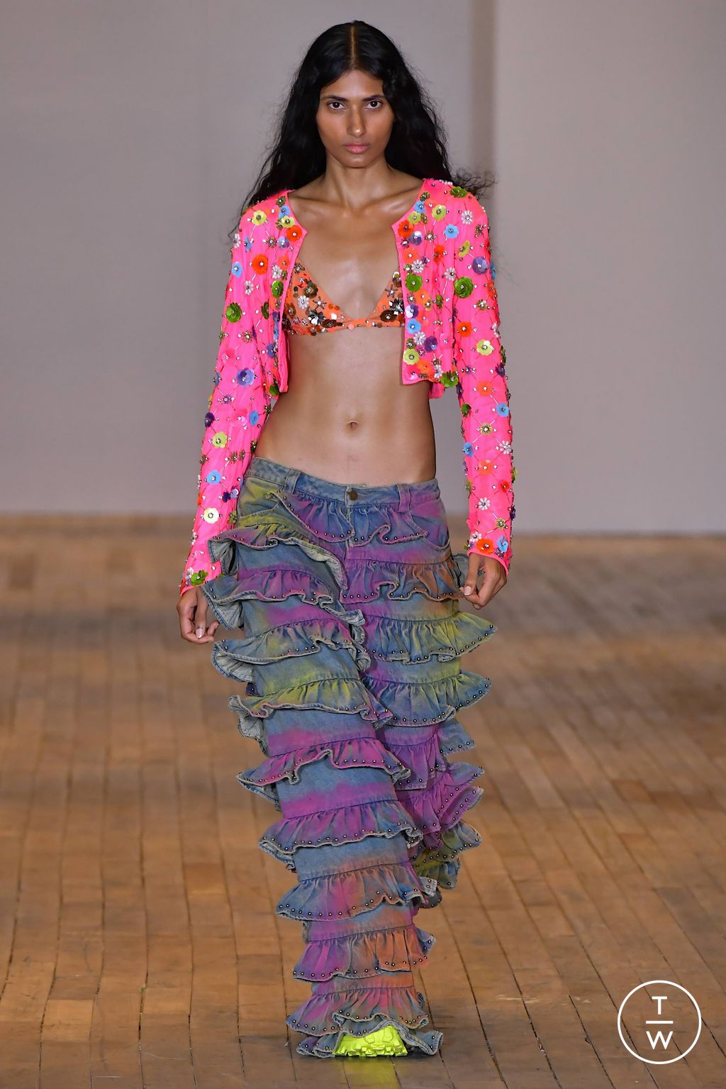 Fashion Week New York Spring/Summer 2024 look 4 de la collection Colin Locascio womenswear