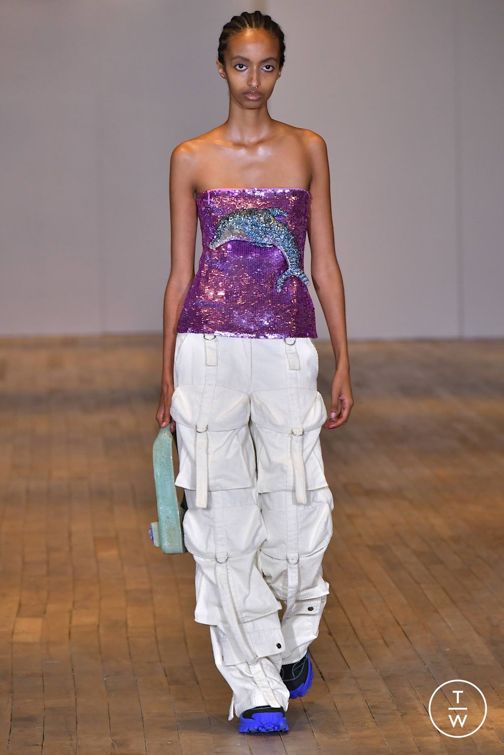 Fashion Week New York Spring/Summer 2024 look 5 de la collection Colin Locascio womenswear