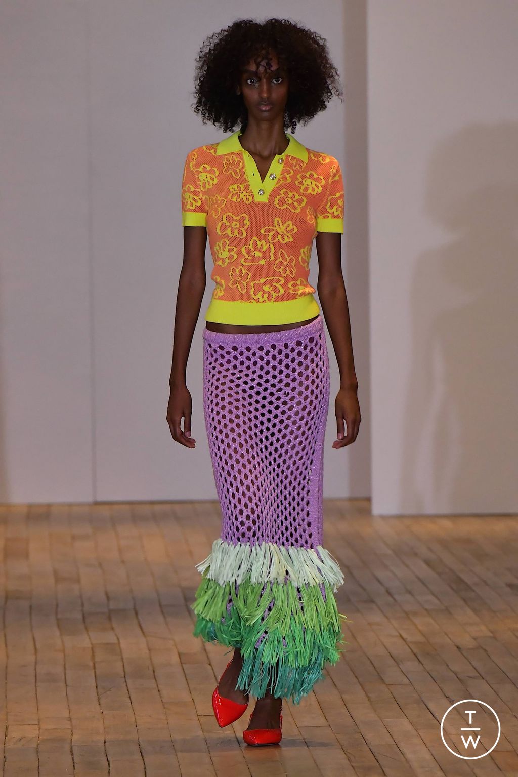 Fashion Week New York Spring/Summer 2024 look 8 from the Colin Locascio collection 女装