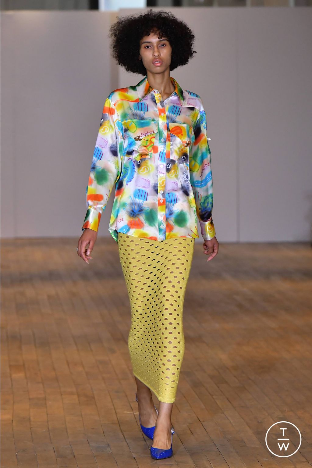 Fashion Week New York Spring/Summer 2024 look 11 de la collection Colin Locascio womenswear