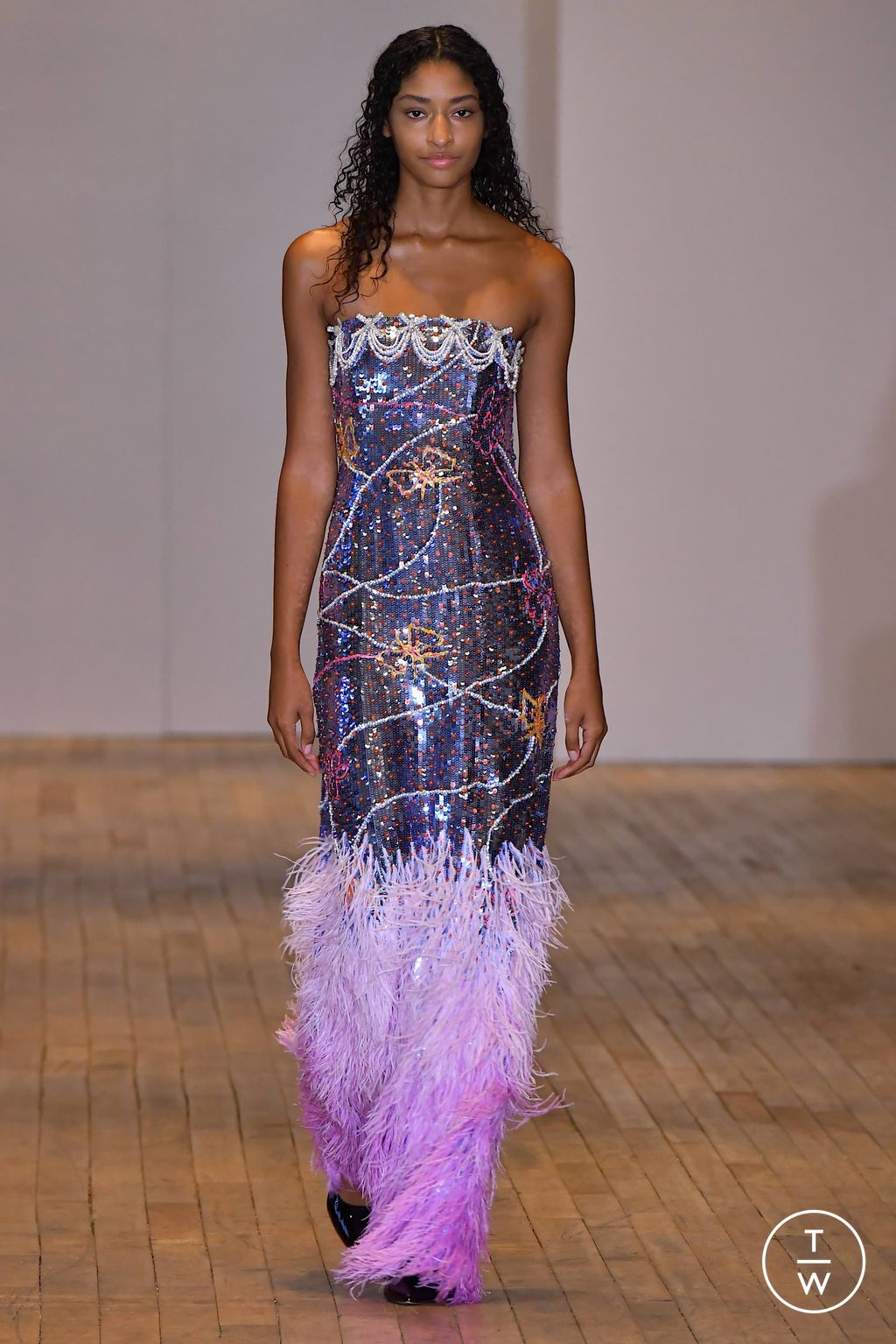 Fashion Week New York Spring/Summer 2024 look 32 from the Colin Locascio collection womenswear