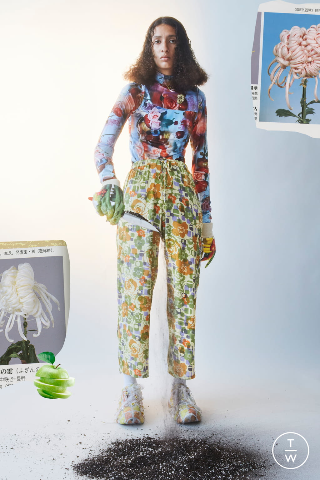 Fashion Week New York Resort 2020 look 22 from the Collina Strada collection womenswear