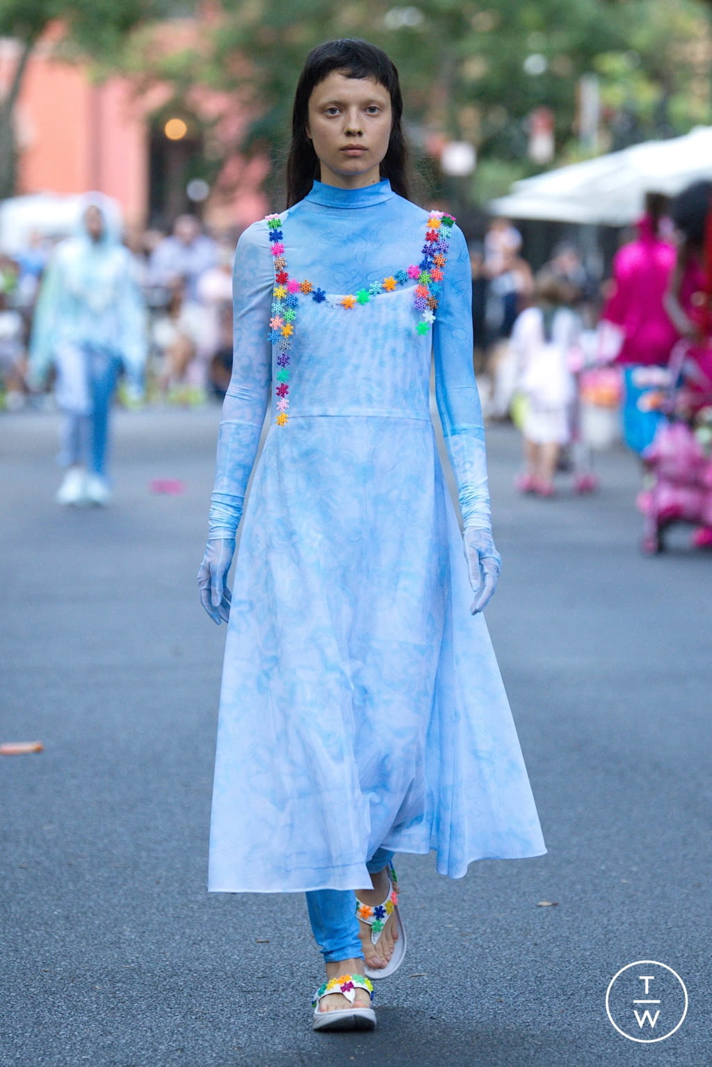Fashion Week New York Spring/Summer 2020 look 24 from the Collina Strada collection 女装