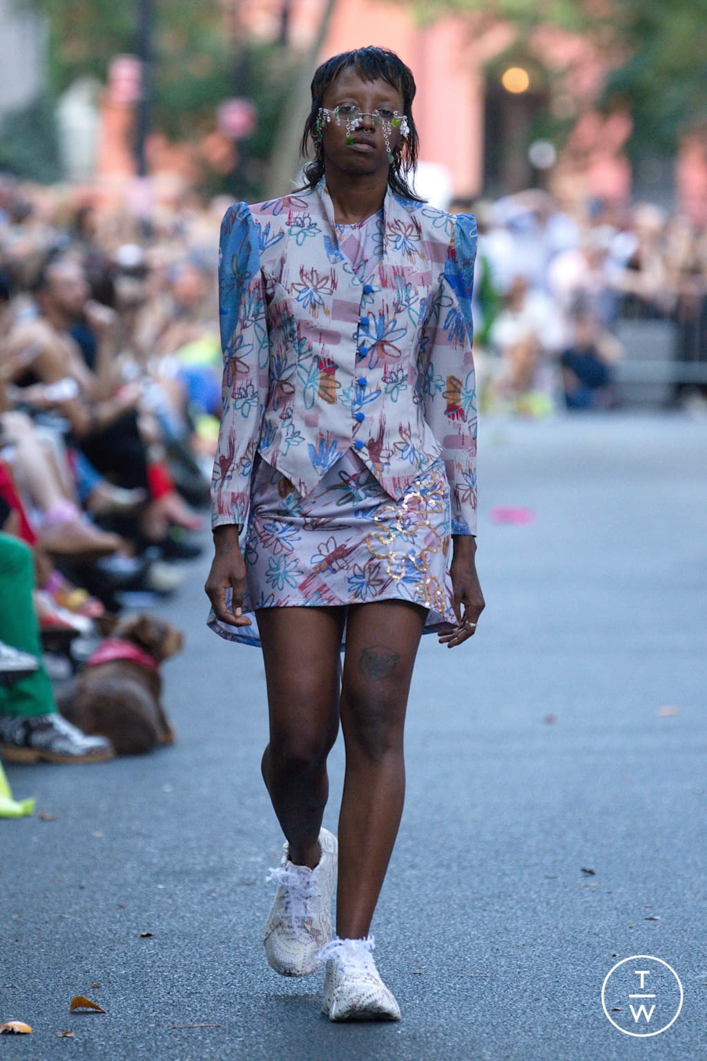Fashion Week New York Spring/Summer 2020 look 31 from the Collina Strada collection womenswear