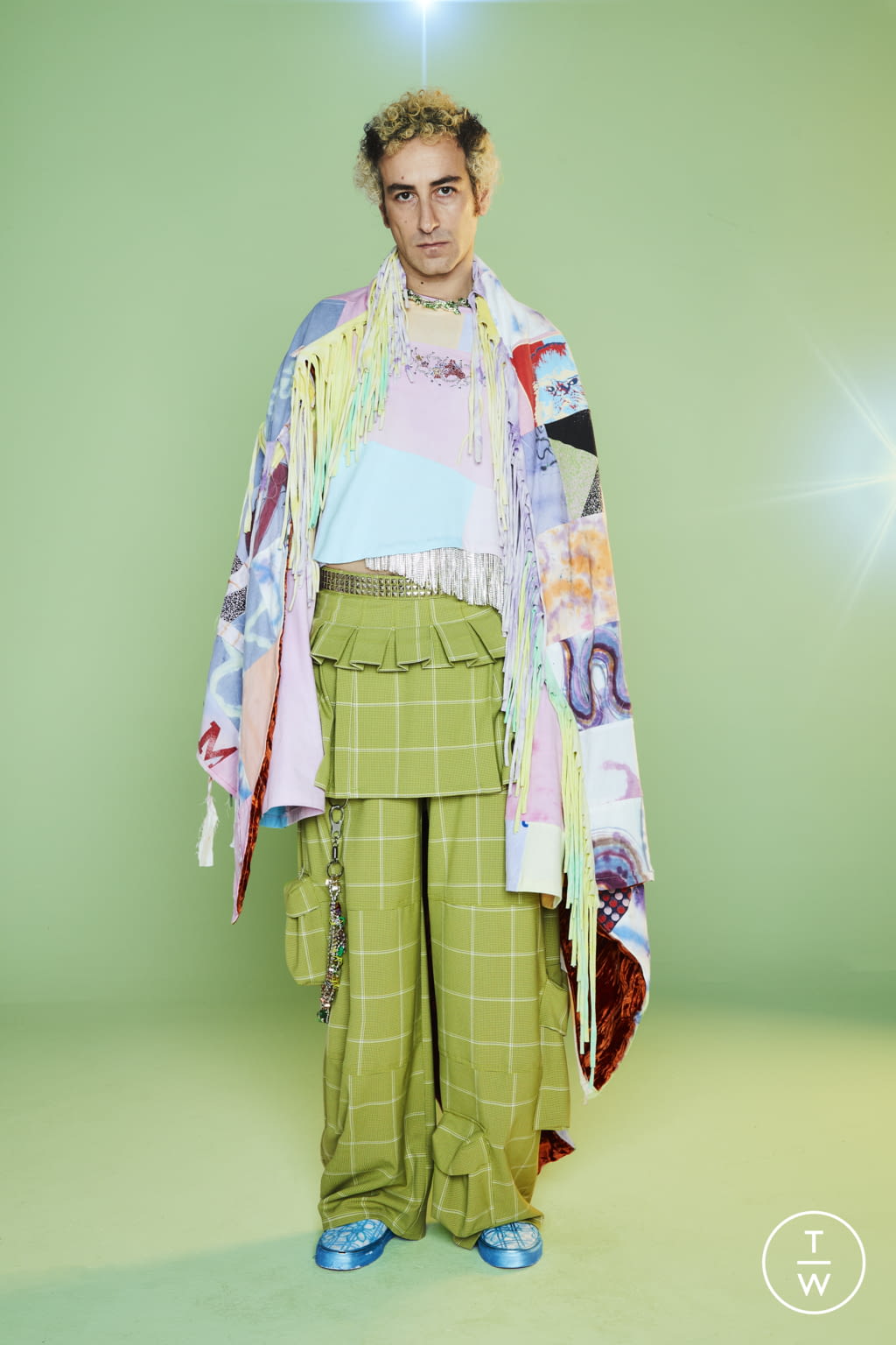 Fashion Week New York Fall/Winter 2022 look 23 from the Collina Strada collection womenswear