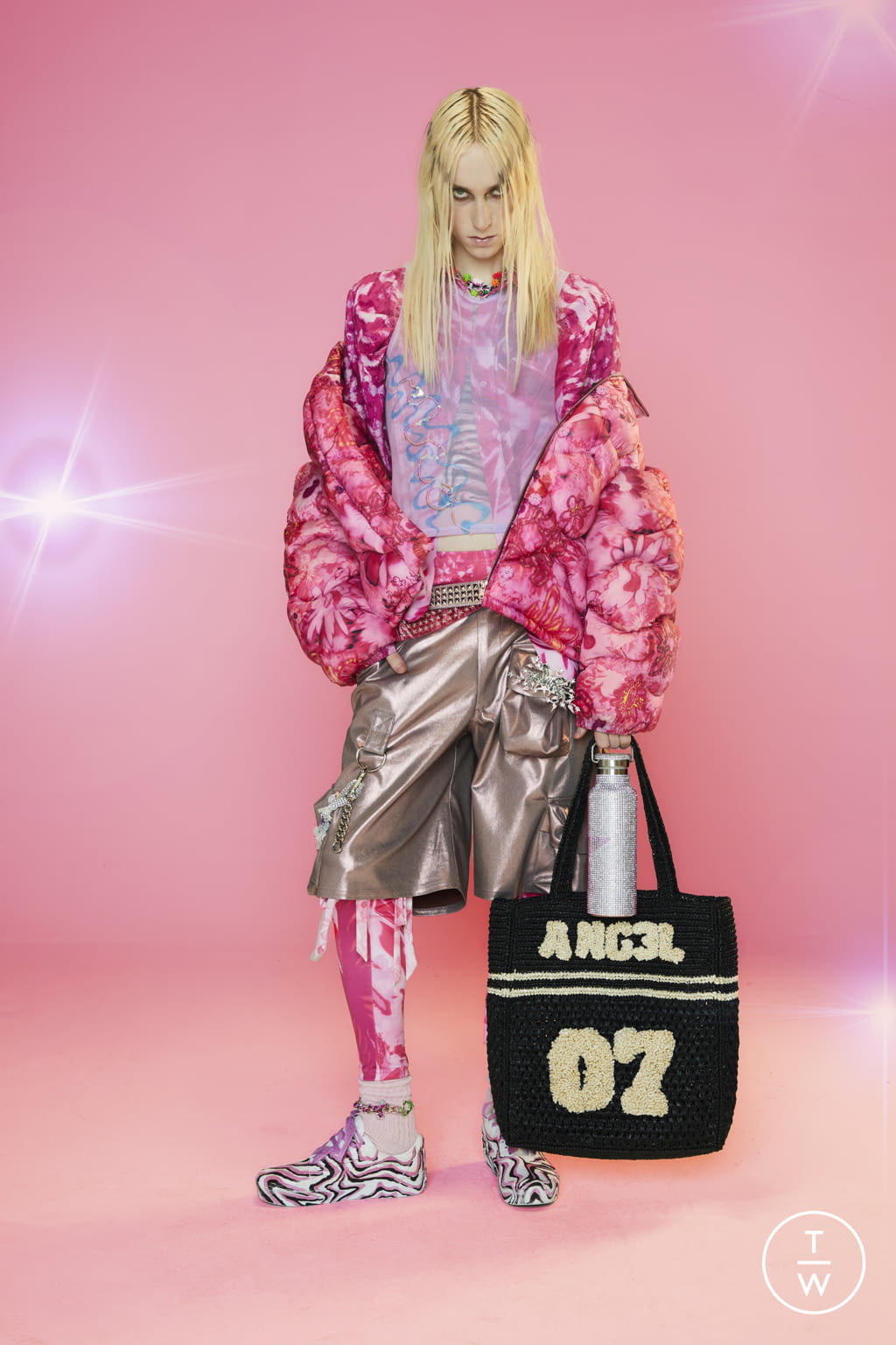 Fashion Week New York Fall/Winter 2022 look 27 de la collection Collina Strada womenswear