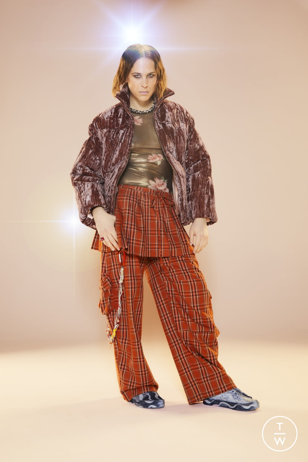 Fashion Week New York Fall/Winter 2022 look 34 from the Collina Strada collection womenswear