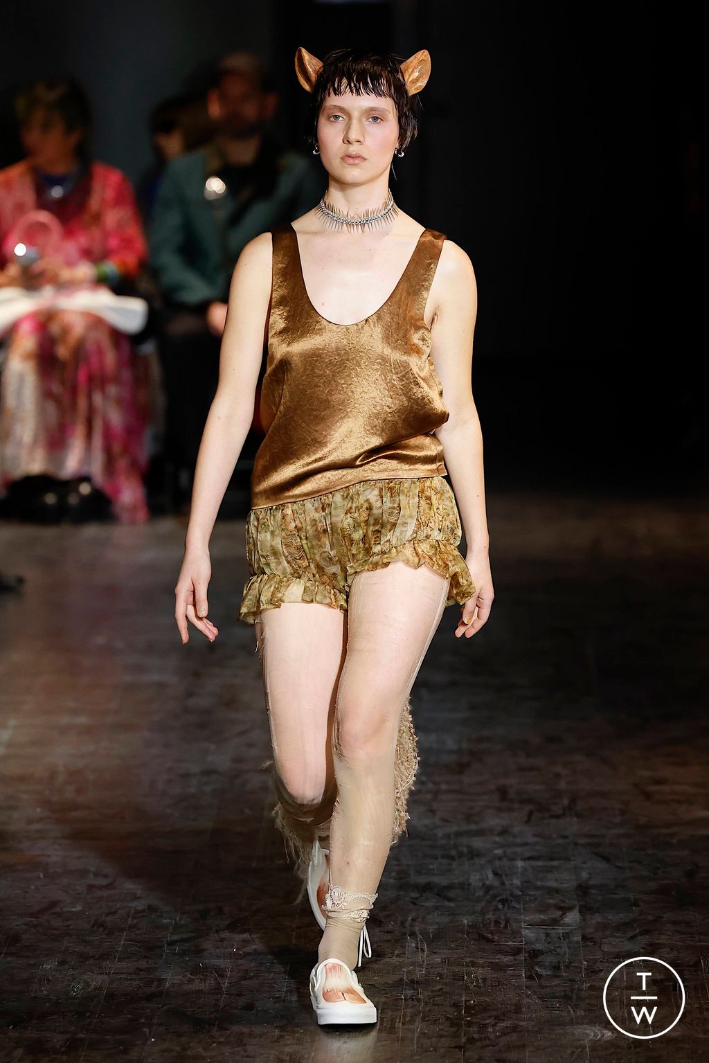 Fashion Week New York Fall/Winter 2023 look 9 de la collection Collina Strada womenswear