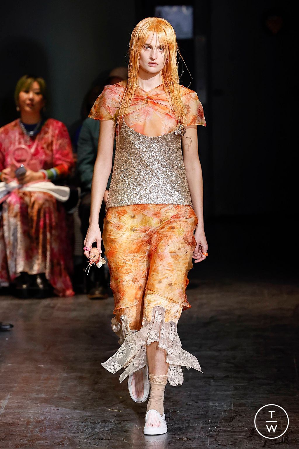 Fashion Week New York Fall/Winter 2023 look 30 de la collection Collina Strada womenswear