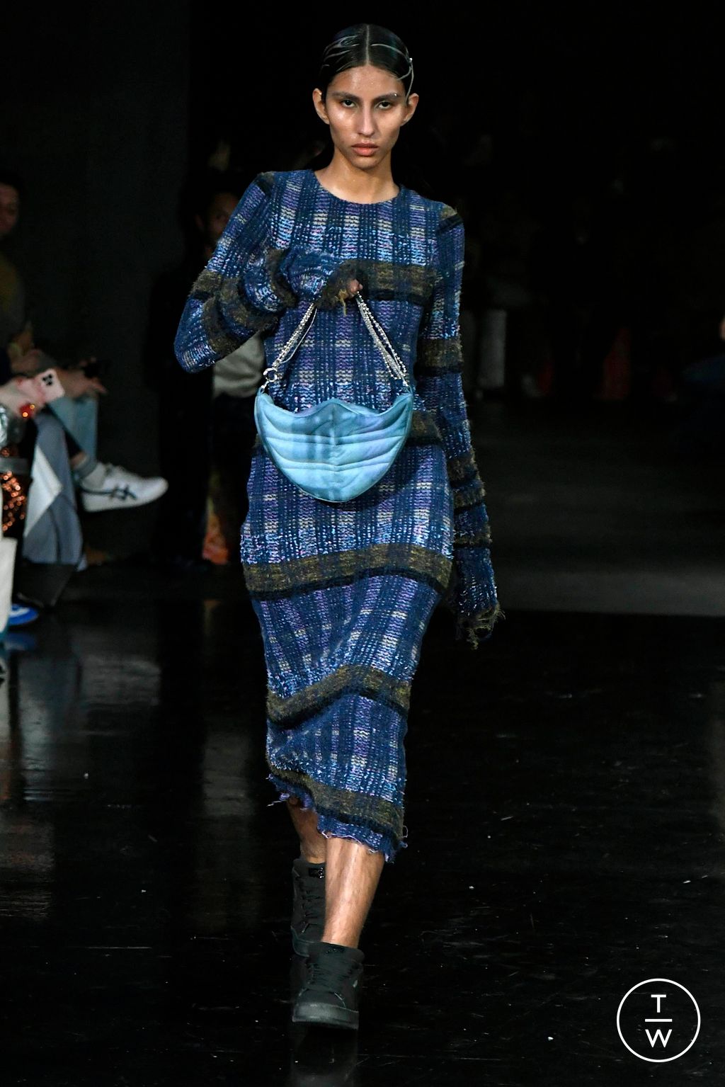 Fashion Week New York Fall/Winter 2024 look 13 de la collection Collina Strada womenswear