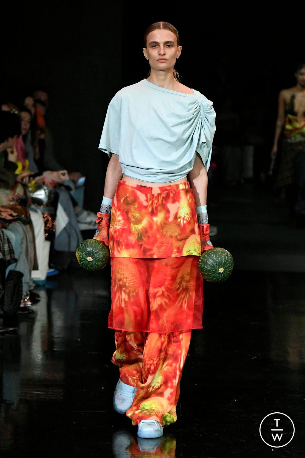 Fashion Week New York Fall/Winter 2024 look 26 de la collection Collina Strada womenswear