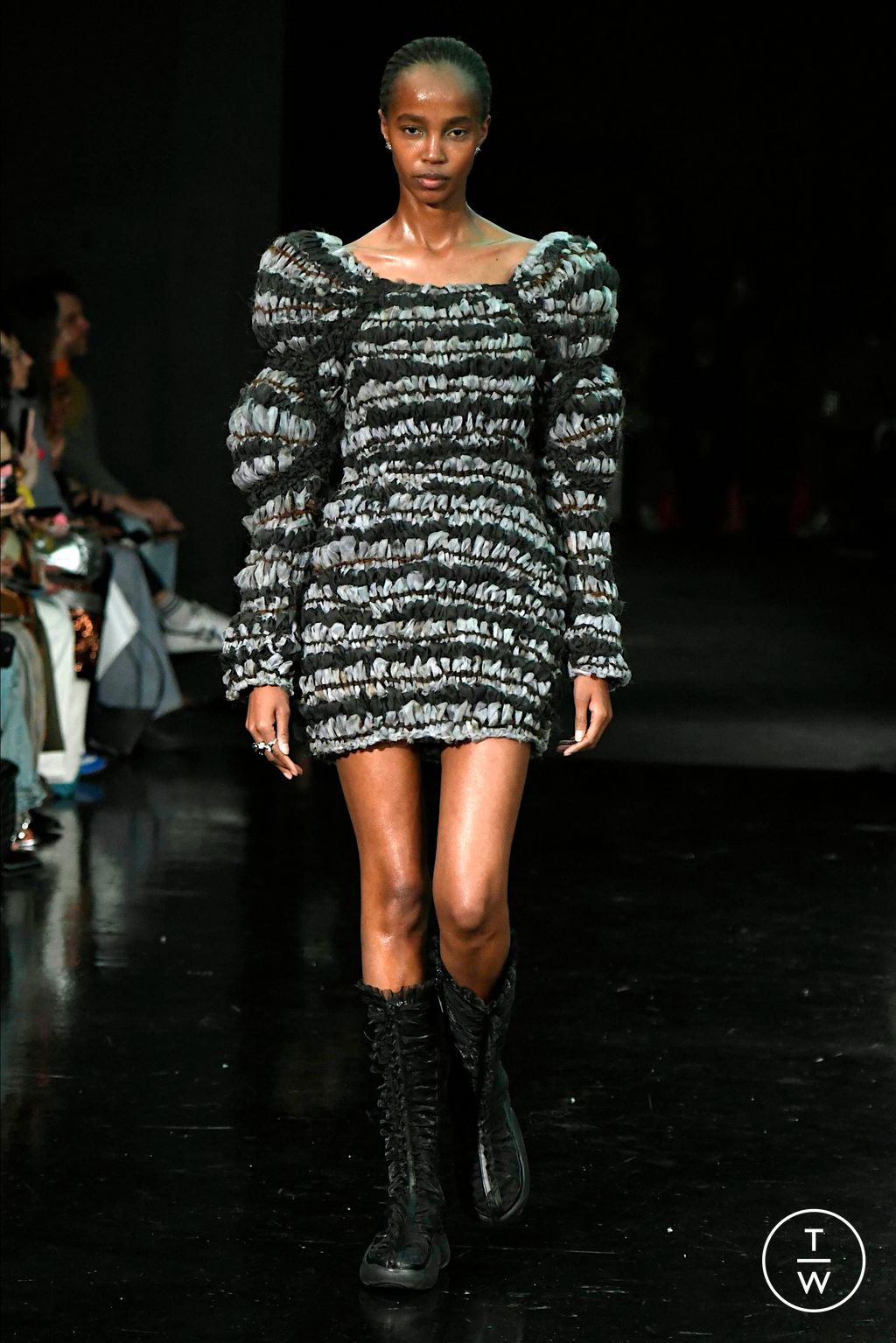 Fashion Week New York Fall/Winter 2024 look 35 from the Collina Strada collection womenswear