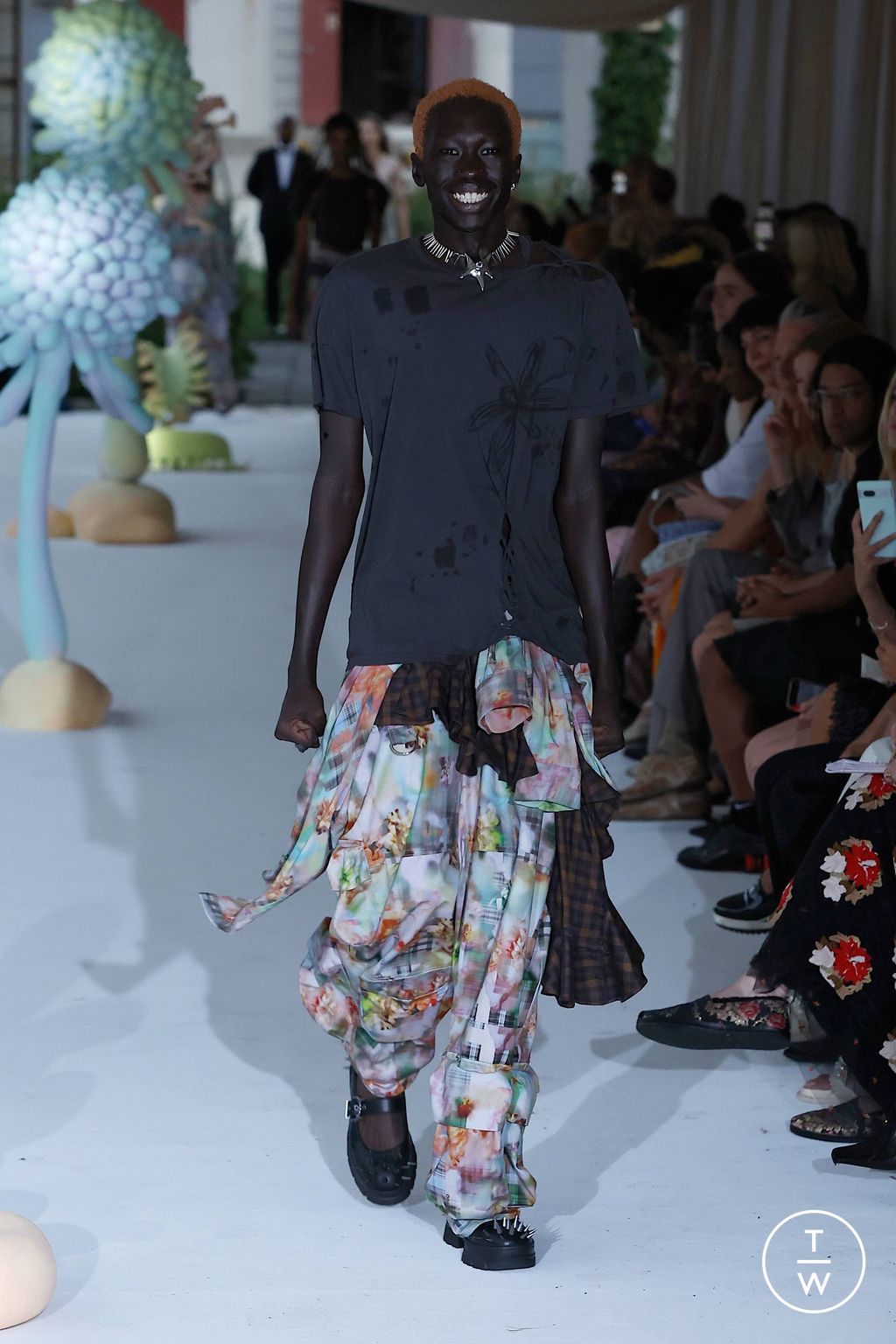 Fashion Week New York Spring/Summer 2024 look 27 from the Collina Strada collection womenswear