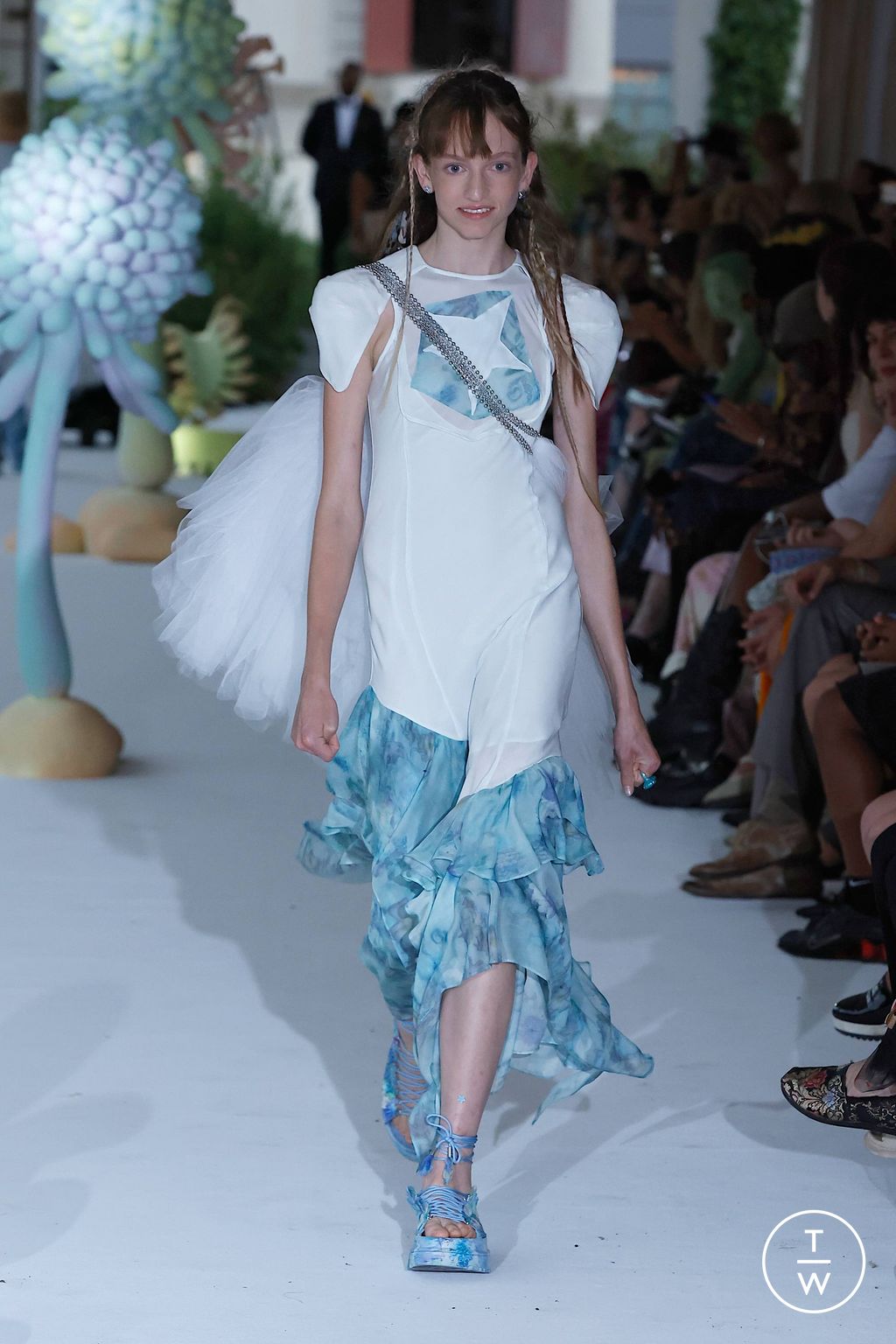 Fashion Week New York Spring/Summer 2024 look 36 from the Collina Strada collection womenswear