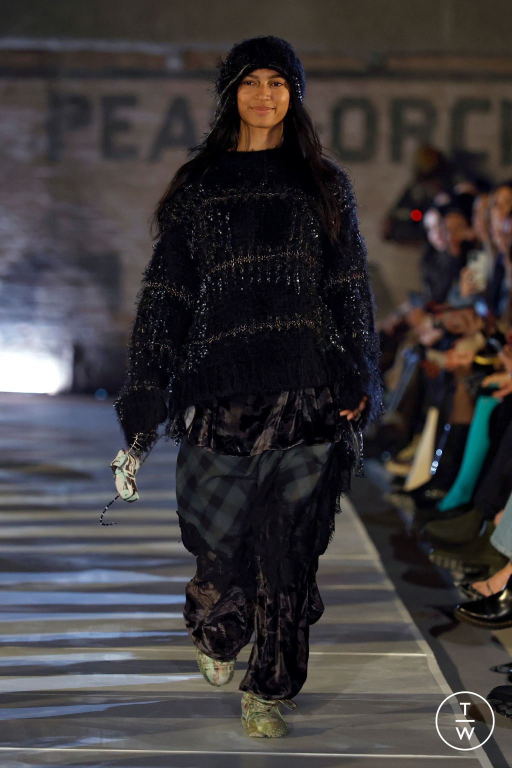 Fashion Week New York Fall/Winter 2025 look 3 from the Collina Strada collection womenswear